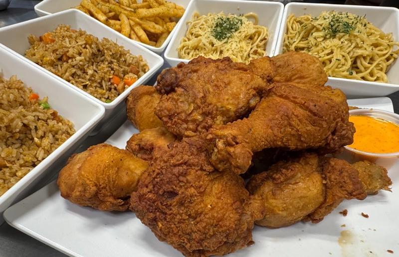 Cajun Fried Chicken Platter