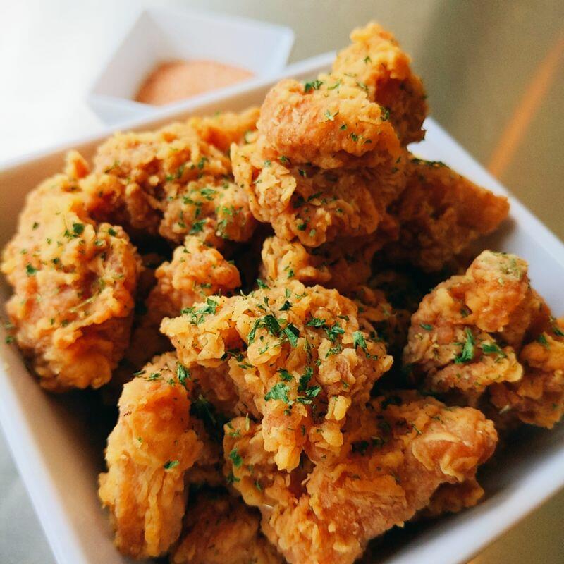 Cajun Popcorn Chicken Bites